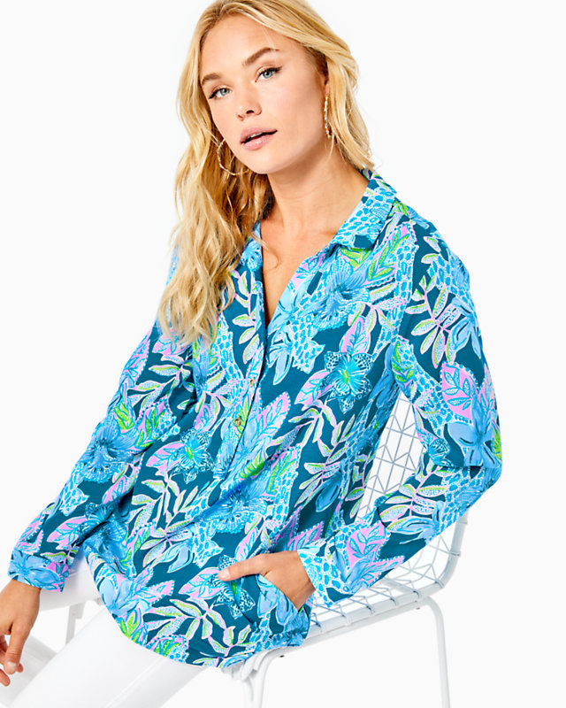 Lillith Tunic Top, , large - Lilly Pulitzer