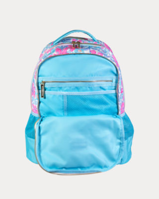 Printed Backpack, Multi Beachside Haven, large image 4