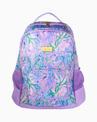 Printed Backpack, Multi Seacret Escape Home, large - Lilly Pulitzer