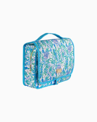 Hanging Toiletry Bag, Resort White Just A Pinch, large image null - Lilly Pulitzer