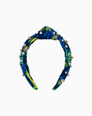 Slim Knot Embellished Headband, Multi The Hottest Spot Accessories, large - Lilly Pulitzer