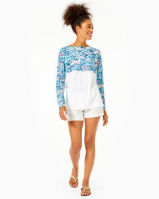 Finn Top, Bali Blue Lilly Loves Cape Cod, large image 3 - Lilly Pulitzer