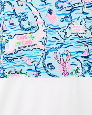 Finn Top, Bali Blue Lilly Loves Cape Cod, large image 5 - Lilly Pulitzer