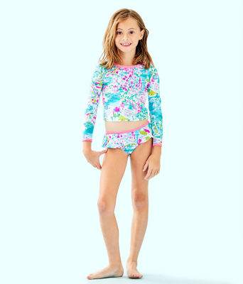 little girls swim dress