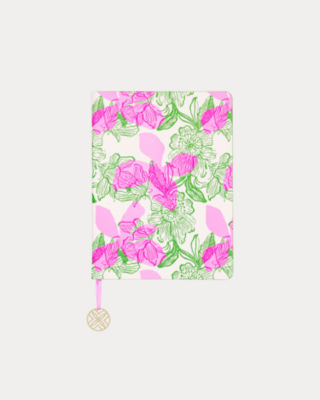 Lilly Pulitzer Journal With Charm In Blue