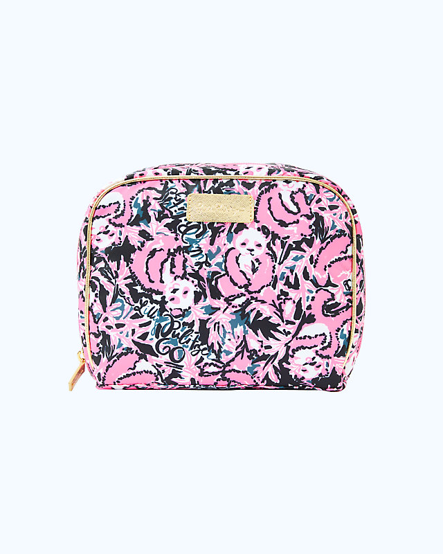 Escape Cosmetic Case, , large - Lilly Pulitzer