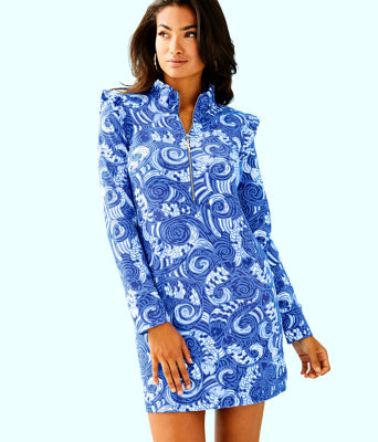 UPF 50+ Skipper Ruffle Dress, , large  - Lilly Pulitzer