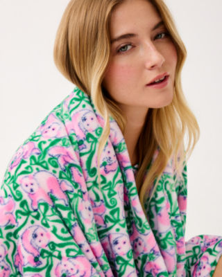 Lilly Pulitzer Paradise Blanket In Pink