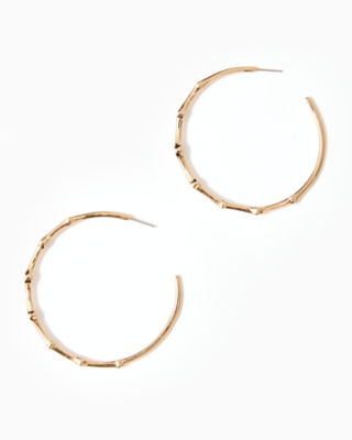 Signature Swinging Hook Earrings | MICHAEL M