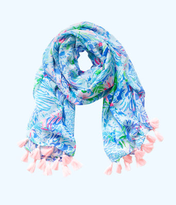 Resort Scarf, , large  - Lilly Pulitzer