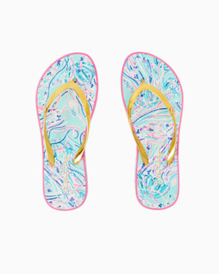 lilly pulitzer flip flops