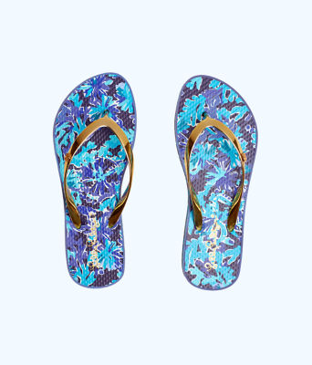 lilly pulitzer flip flops