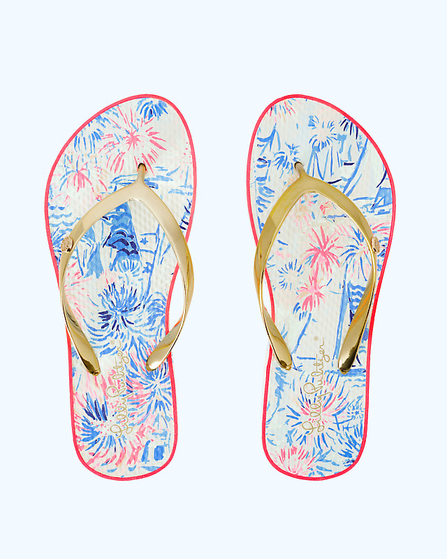 Pool Flip Flop, , large - Lilly Pulitzer