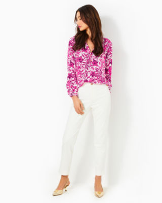 LILLY PULITZER ELSA SILK TOP