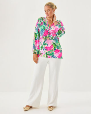 Elsa Silk Top, Multi Endless Summers, large image 7