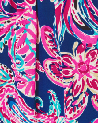 Elsa Silk Top, Multi Flitting About, large image 3