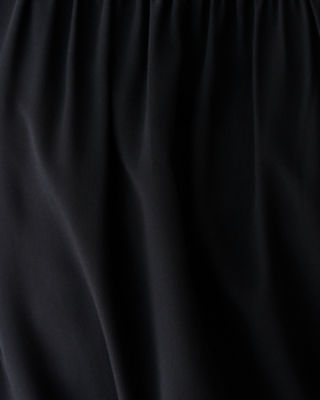 Elsa Silk Top, Noir, large image 3