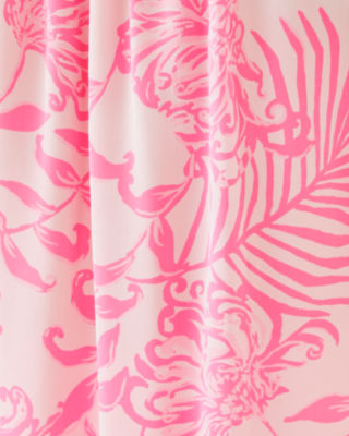 Elsa Silk Top, Rousseau Pink Glisten In The Sun, large image 4