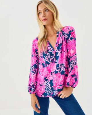 Elsa Silk Top