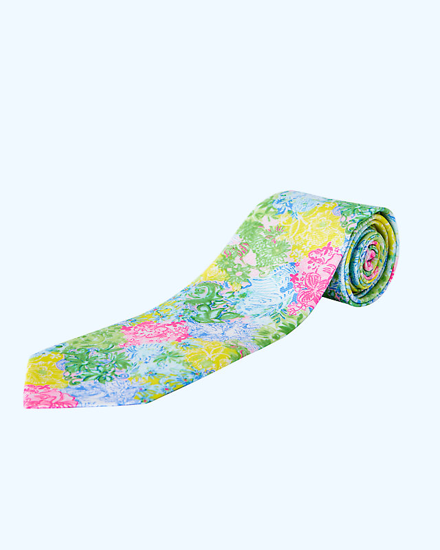 Mens Silk Tie, , large - Lilly Pulitzer