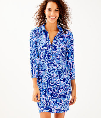 UPF 50+ Ansley Polo Dress, , large  - Lilly Pulitzer
