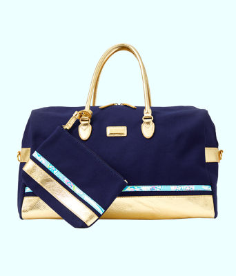 Gypsea Weekender Bag and Pouch Set, , large  - Lilly Pulitzer