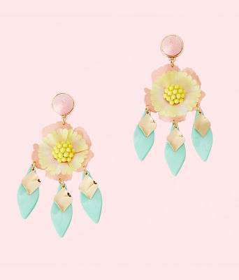 Garden Gem Statement Earrings Lilly Pulitzer