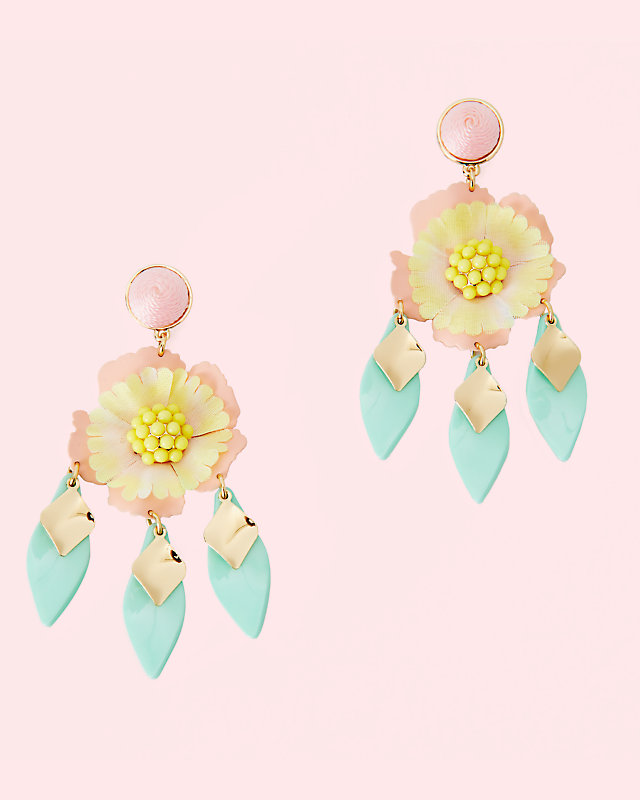 Garden Gem Statement Earrings, , large - Lilly Pulitzer