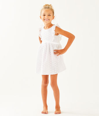 lilly pulitzer white eyelet dress