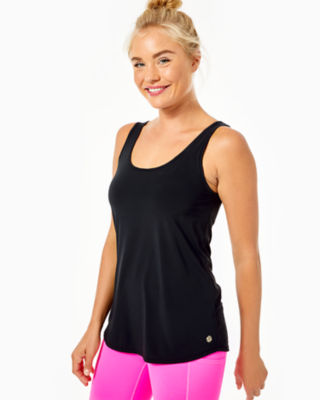 UPF 50+ Luxletic Euclid Scallop Bra Tank