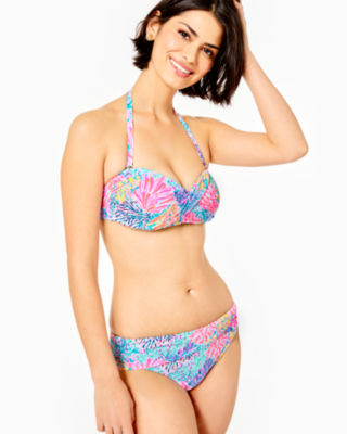 Cay Twist Bandeau Bikini Top, , large - Lilly Pulitzer