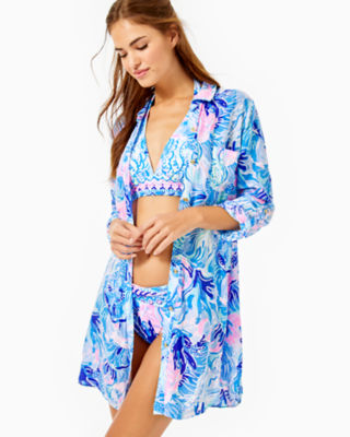 shirt dress swim cover up