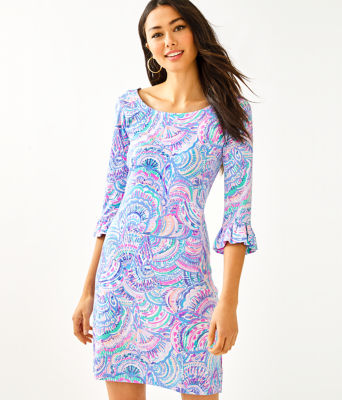 UPF 50+ Sophie Ruffle Dress, , large  - Lilly Pulitzer