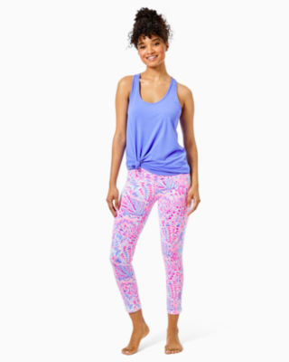 Lilly Pulitzer Women's UPF 50+ Weekender Legging, Pink Sunset Palm Sunset  Engineered Pants, L: Buy Online at Best Price in UAE 