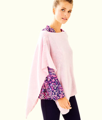 Britta Cashmere Wrap, , large  - Lilly Pulitzer