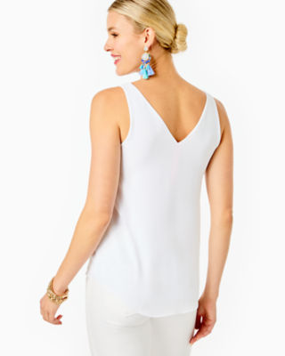 Florin Reversible Top - Resort White | Lilly Pulitzer