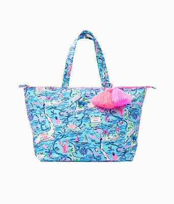 Palm Beach Zip Up Tote | Lilly Pulitzer