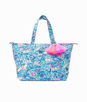 Palm Beach Zip Up Tote Lilly Pulitzer