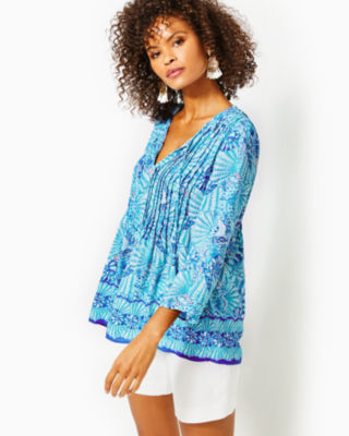Marilina Tunic Top, , large  - Lilly Pulitzer