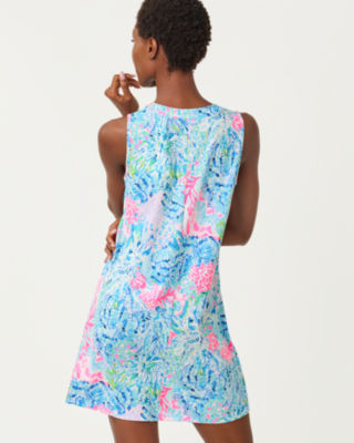 Lilly Pulitzer Amina Swing Dress In Blue