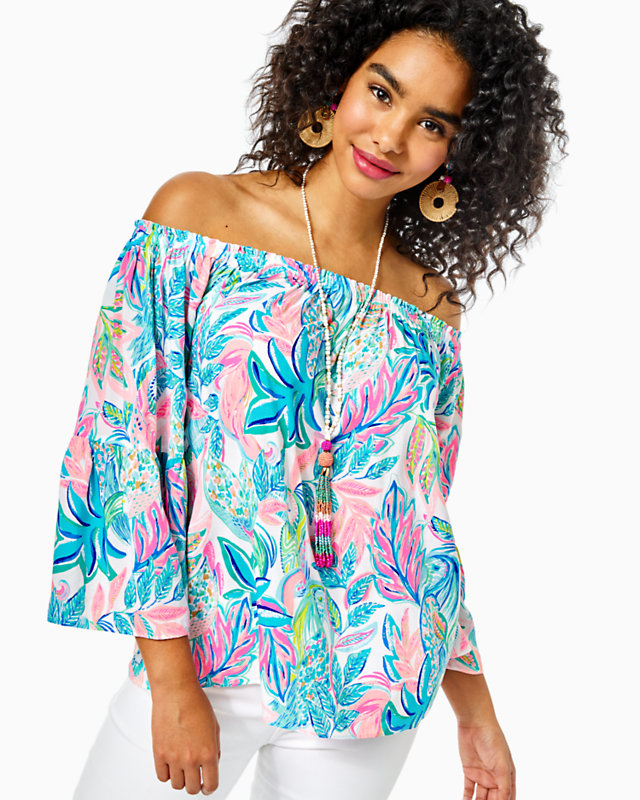 Nevie Off-The-Shoulder Top | Lilly Pulitzer