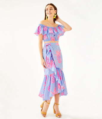 lilly pulitzer sailynn skirt set