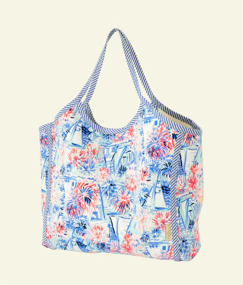 lilly beach bag