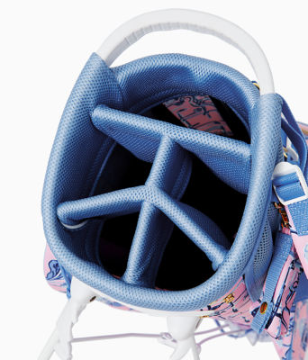 Tee It Up Golf Bag, Pink Tropics Tint Par Tee Time, large image 2 - Lilly Pulitzer