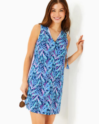 Johana Cover-Up, Barton Blue Star Gazing, large - Lilly Pulitzer