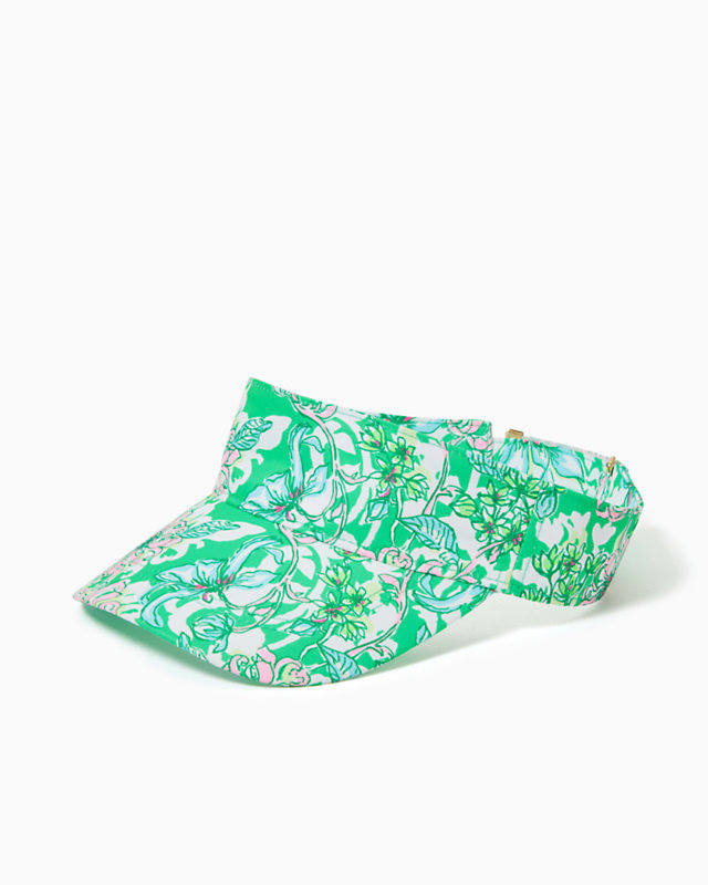 Its A Match Visor, Spearmint Blossom Views Accessories Small, large - Lilly Pulitzer