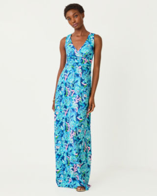 Lilly Pulitzer Sloane Maxi Dress In Blue