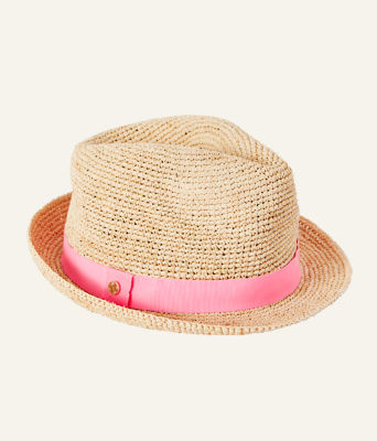 Poolside Raffia Hat, Natural, large image 2 - Lilly Pulitzer