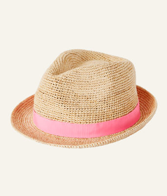 Poolside Raffia Hat, Natural, large image 3 - Lilly Pulitzer