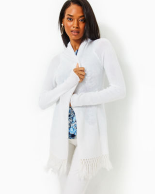 Lilly pulitzer shop white cardigan